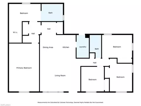 Floorplan - 883 Coconut Cir E, Naples, FL 34104 photo 1 of 2