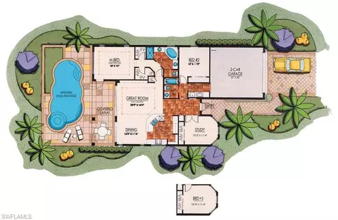 Floorplan - 6505 Caldecott Dr, Naples, FL 34113 photo 1 of 1