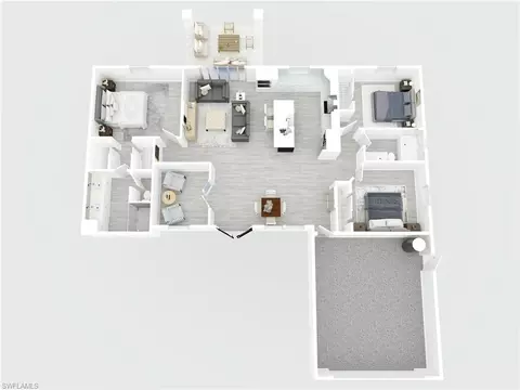 Floorplan - 3107 Myra Ln, Labelle, FL 33935 photo 1 of 1