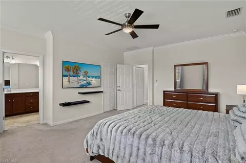 Bedroom - 10140 Tin Maple Dr #21, Estero, FL 33928 photo 3 of 7