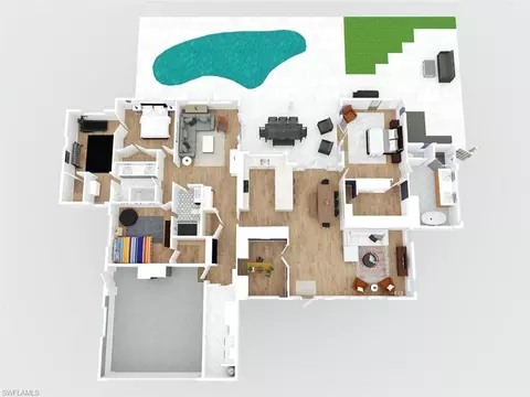 Floorplan - 3750 Crayton Rd, Naples, FL 34103 photo 1 of 1