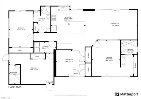 Floorplan - 24 Pelican St E, Naples, FL 34113 photo 1 of 1