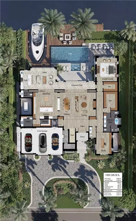 Floorplan - 1935 5th St S, Naples, FL 34102 photo 1 of 2