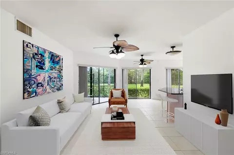 Living - 110 Bennington Dr #2, Naples, FL 34104 photo 1 of 7