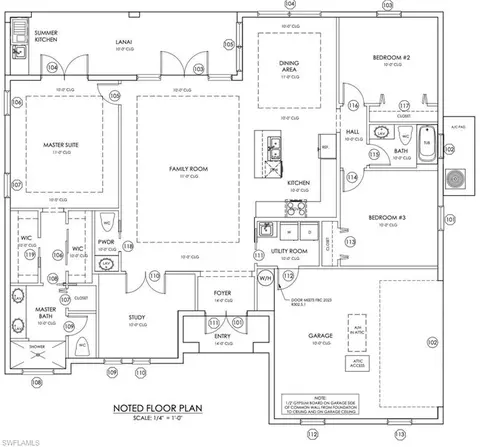 Floorplan - 2852 6th Ave SE, Naples, FL 34117 photo 1 of 1