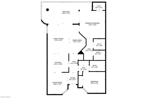 Floorplan - 40 Seagate Dr #202A, Naples, FL 34103 photo 1 of 1