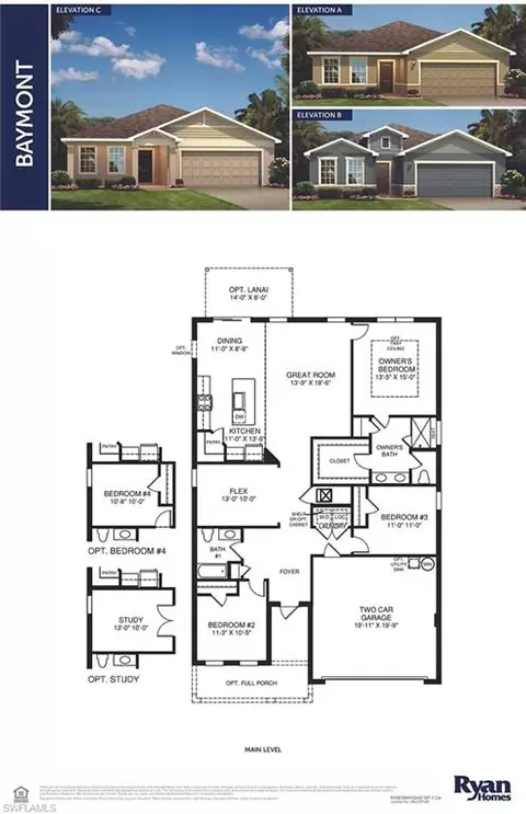 Floorplan - 9712 Parrish Glenn, Parrish, FL 34219 photo 1 of 1