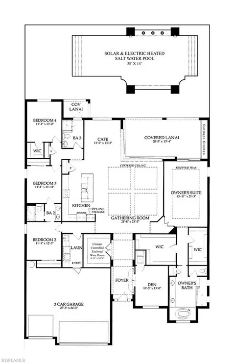 Floorplan - 9052 Graphite Cir, Naples, FL 34120 photo 1 of 1