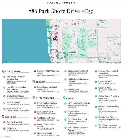 View/Area - 788 Park Shore Dr #E39, Naples, FL 34103 photo 5 of 7