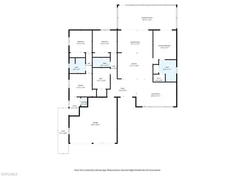 Floorplan - 3929 Mohawk Pl, Naples, FL 34112 photo 1 of 1