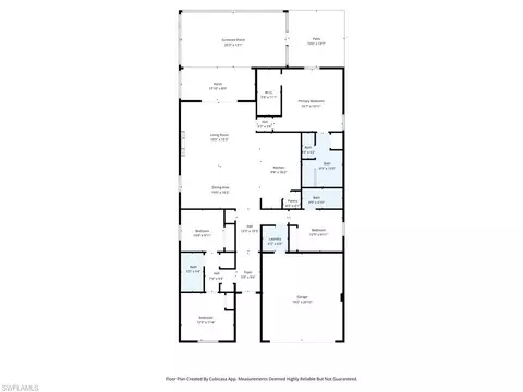 Floorplan - 18526 Ives Dr, Estero, FL 33928 photo 1 of 1