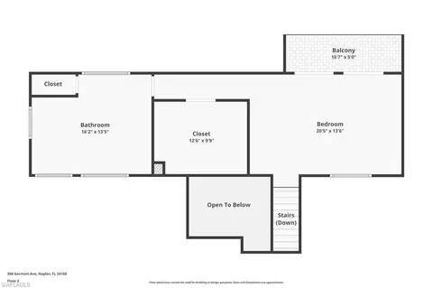Floorplan - 368 Germain Ave, Naples, FL 34108 photo 5 of 5