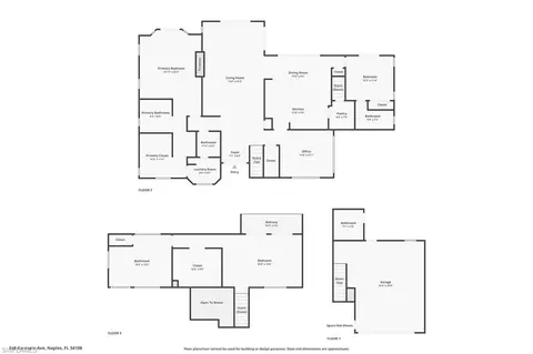 Floorplan - 368 Germain Ave, Naples, FL 34108 photo 1 of 5
