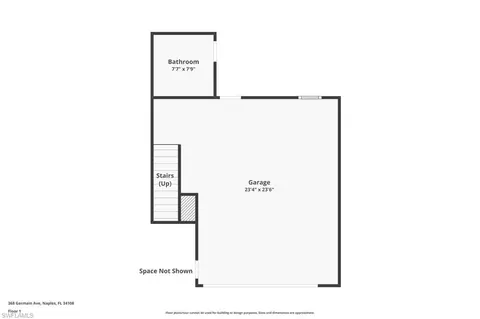 Floorplan - 368 Germain Ave, Naples, FL 34108 photo 2 of 5