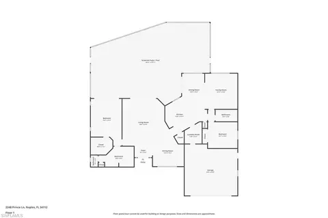 Floorplan - 2248 Prince Ln, Naples, FL 34112 photo 1 of 1