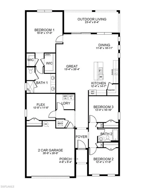 Floorplan - 17899 Shade Tree Loop, Punta Gorda, FL 33982 photo 1 of 1