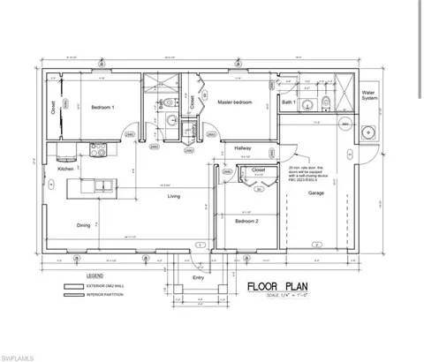 Floorplan - 4204 E 3rd St, Lehigh Acres, FL 33936 photo 1 of 1