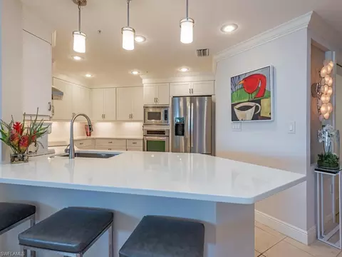 Kitchen - 60 Seagate Dr #1205, Naples, FL 34103 photo 1 of 2