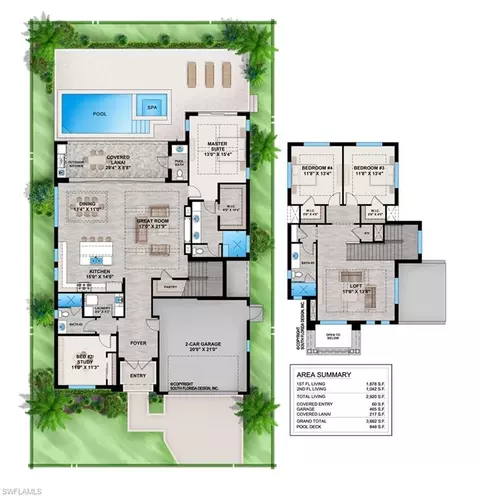 Floorplan - 1102 9th Ave N, Naples, FL 34102 photo 1 of 2