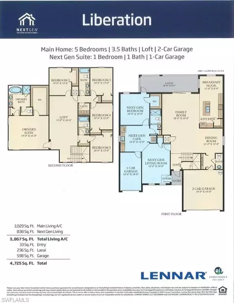 Floorplan - 4754 Abaca Cir, Naples, FL 34119 photo 1 of 1