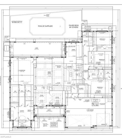 Floorplan - 335 Burning Tree Dr, Naples, FL 34105 photo 1 of 1