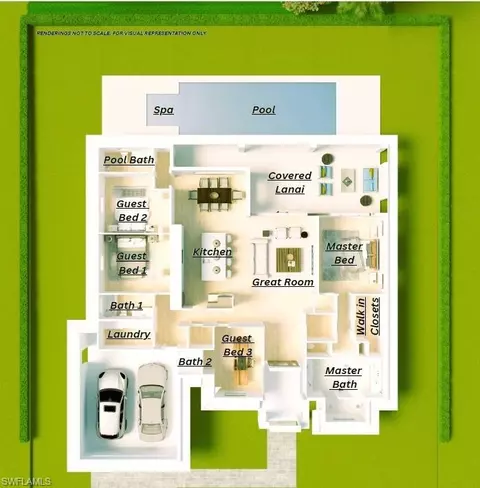 Floorplan - 67 Willowick Dr, Naples, FL 34110 photo 2 of 2