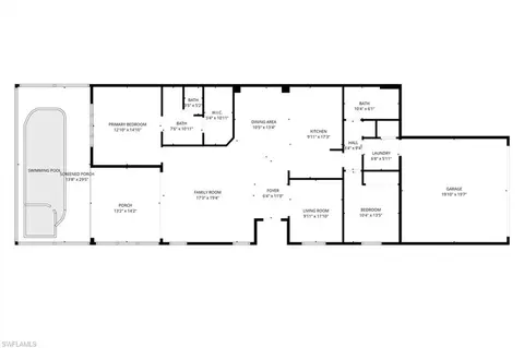 Floorplan - 7157 Dominica Dr, Naples, FL 34113 photo 1 of 1