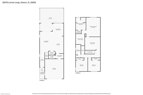 Floorplan - 20370 Larino Loop, Estero, FL 33928 photo 1 of 1