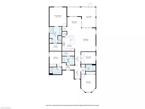 Floorplan - 18364 Ridgeline Dr, Estero, FL 33928 photo 1 of 1