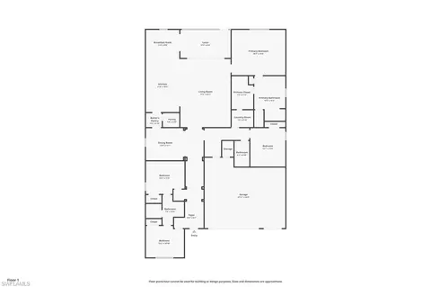 Floorplan - 20992 Napa Loop, Estero, FL 33928 photo 1 of 1