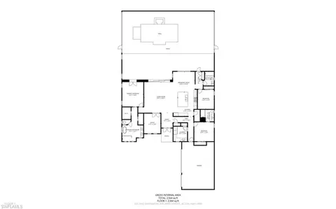 Floorplan - 8904 Nevis Way, Naples, FL 34112 photo 1 of 1