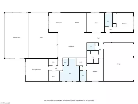 Floorplan - 11636 Periwinkle Dr, Naples, FL 34120 photo 1 of 1