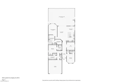 Floorplan - 8131 Lucello Ter S, Naples, FL 34114 photo 1 of 1