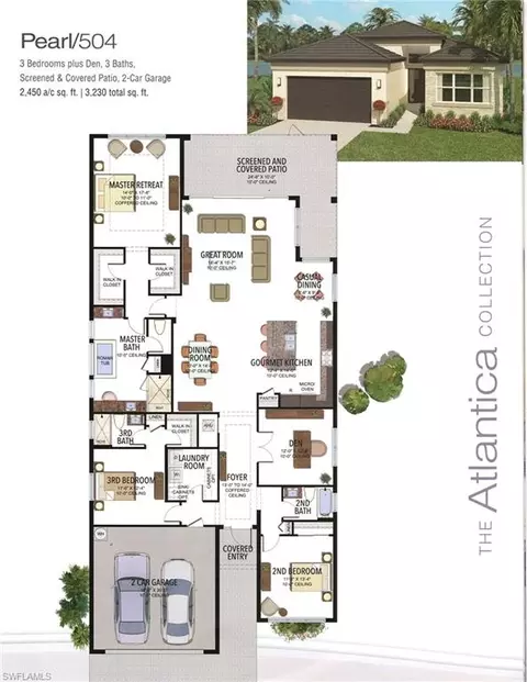 Floorplan - 12255 Bonnet Dr, Naples, FL 34120 photo 1 of 1