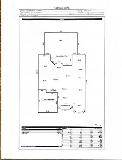 Floorplan - 1899 Piccadilly Circus, Naples, FL 34112 photo 1 of 1