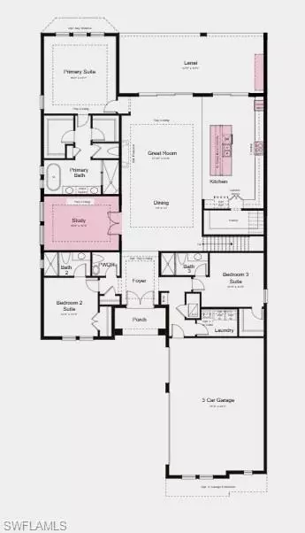 Floorplan - 19454 Corkscrew Strand St, Estero, FL 33928 photo 1 of 1