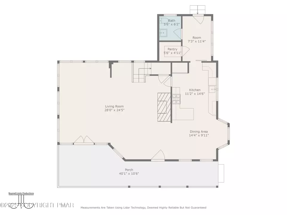 Floorplan - 136 Falls Dr, Buck Hill Falls, PA 18323 photo 2 of 4