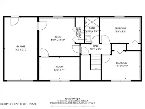 Floorplan - 1397 Bear Dr, Bushkill, PA 18324 photo 1 of 3