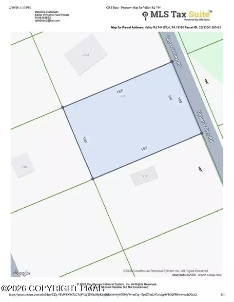 Valley Rd 744 Road, Effort, PA 18330