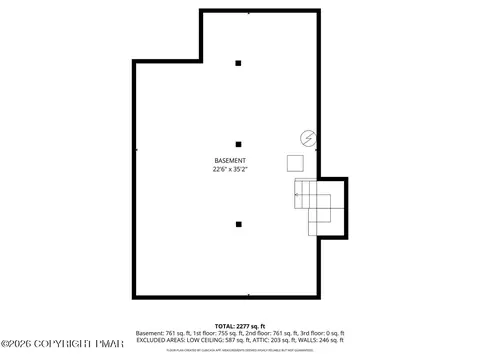 Floorplan - 539 Harrison Ave, Scranton, PA 18510 photo 2 of 8