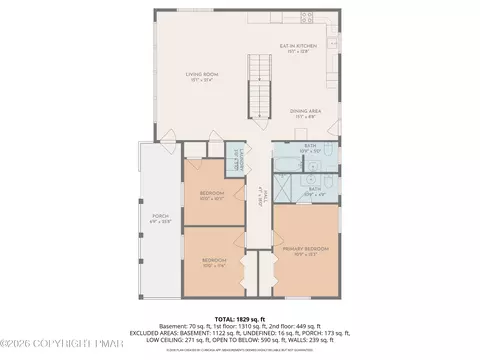 Floorplan - 1160 Bluebird Ln, Bushkill, PA 18324 photo 1 of 4