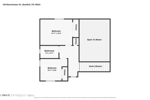 Floorplan - 159 Manchester Dr, Bushkill, PA 18324 photo 2 of 4