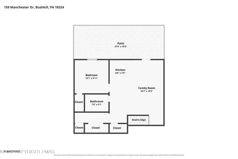 Floorplan - 159 Manchester Dr, Bushkill, PA 18324 photo 3 of 4