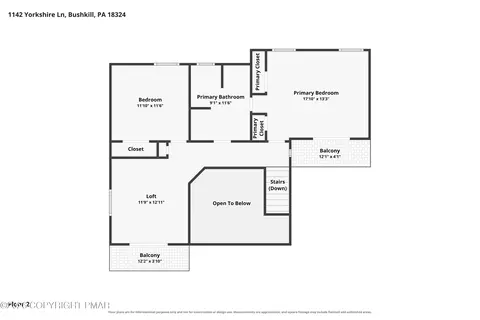 Floorplan - 1142 Yorkshire Ln, Bushkill, PA 18324 photo 3 of 4