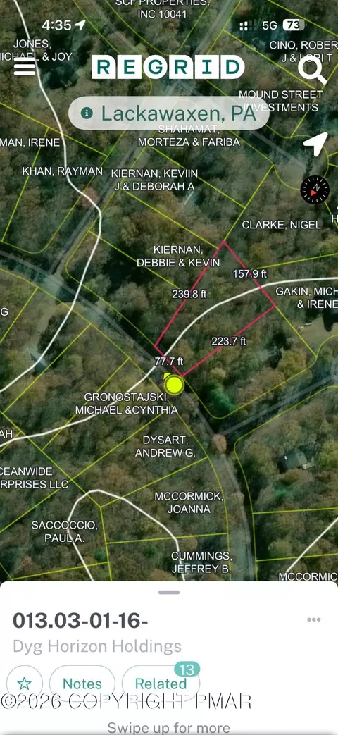 Upper Lakeview Drive, Lackawaxen, PA 18435