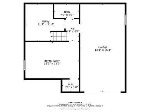 Floorplan - 1108 Jones Ave, Braddock, PA 15104 photo 1 of 3