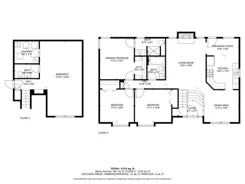 Floorplan - 303 Covington Ct, Seven Fields, PA 16046 photo 6 of 8