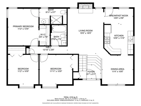 Floorplan - 303 Covington Ct, Seven Fields, PA 16046 photo 5 of 8