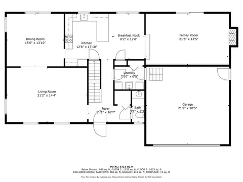 Floorplan - 2170 Ridge Dr, Mars, PA 16046 photo 2 of 4