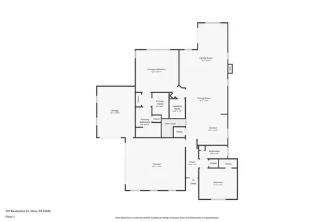 Floorplan - 107 Resolution Dr, Mars, PA 16046 photo 2 of 3